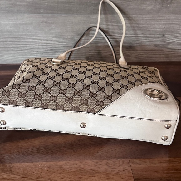 Gucci handbag Canvas - Picture 2 of 4